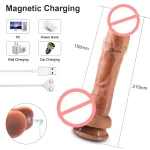 realistic thrusting heating dildo vibrator sex toys for women g spot anal stimulation remote control dildo adult toy fast orgasm realistic thrusting heating dildo vibrator sex toys for women g spot anal stimulation remote control dildo adult toy fast orgasm