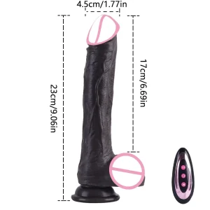 realistic silicone dildo suction cup transparent