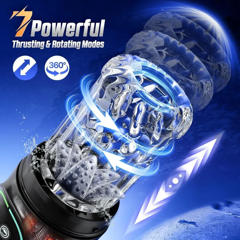 automatic thrusting male masturbator penis pump