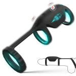 cock ring penis sleeve vibrator male masturbator sex toys for men new 3 rings enlargement ejaculation delay g spot stimulator adult toy