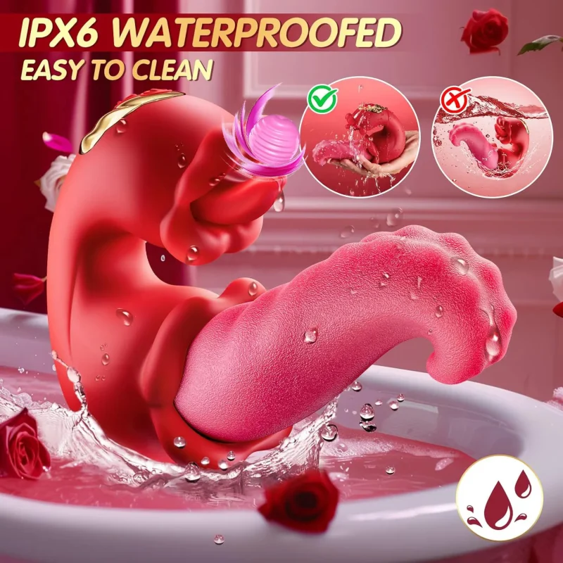 thrusting dildo tongue vibrator women