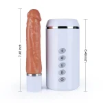 omysky 11.4 inch 6 frequency 3 speed telescoping voice dildo