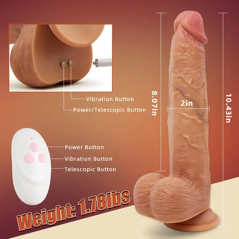 outrider – vibrating, thrusting thick and lifelike dildo 10.43 inch outrider – vibrating, thrusting thick and lifelike dildo 10.43 inch