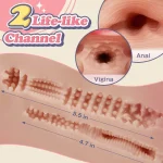 sylvia 10 vibrating realistic butts with life like boobs vagina anal male masturbator